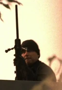 Powellskiller.jpg (26 KB) Marwan's Hired Sniper- This partially seen goon not only takes out one of the more ruthless supporting villains (Henry Powell) but ends up leaving us the viewer all the more annoyed because he kills Powell just as he's being arrested by Bauer & Almeida (thank goodness I didn't watch this live at the time and can marathon the DVDs).