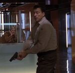 As CTU security guard (Season 8)