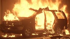 The car-bomb kills Hodges instantly