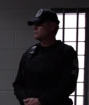 As prison guard (Solitary)