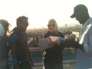 24 Day 4 Roger Cross Rehearses with Kiefer