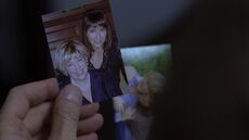 A photo of Hodges' family