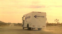 The Home Oxygen van leaves the Diner