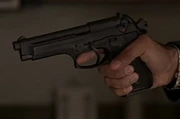 A Beretta 92 used by  during Day 6