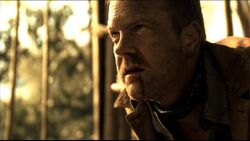 Jack looks at , just before killing him