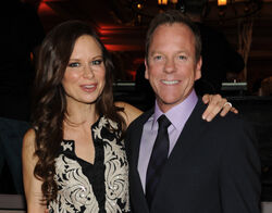 Kiefer Sutherland Mary Lynn Rajskub TCA party