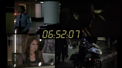 "I'd never been on a motorcycle before, so that was interesting!" [see Davros in lower-right image].