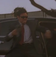 As a Secret Service agent (Season 5)