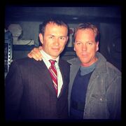 24 Ellis and Kiefer on-set of Day 3