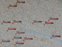 Points of interest in central London
