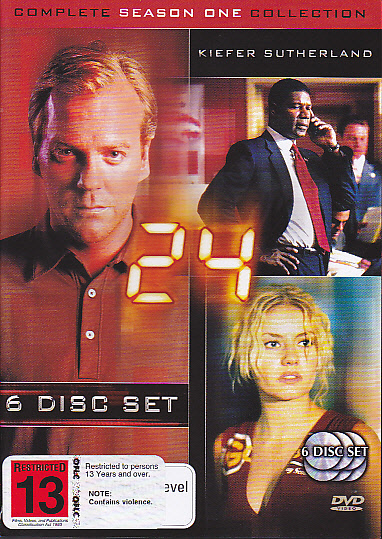 24 シーズン1〜6  24-TWENTY FOUR Twenty-Four (24) Seasons One-Six (1-6) All NEW except Season