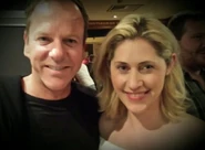 With Kiefer Sutherland