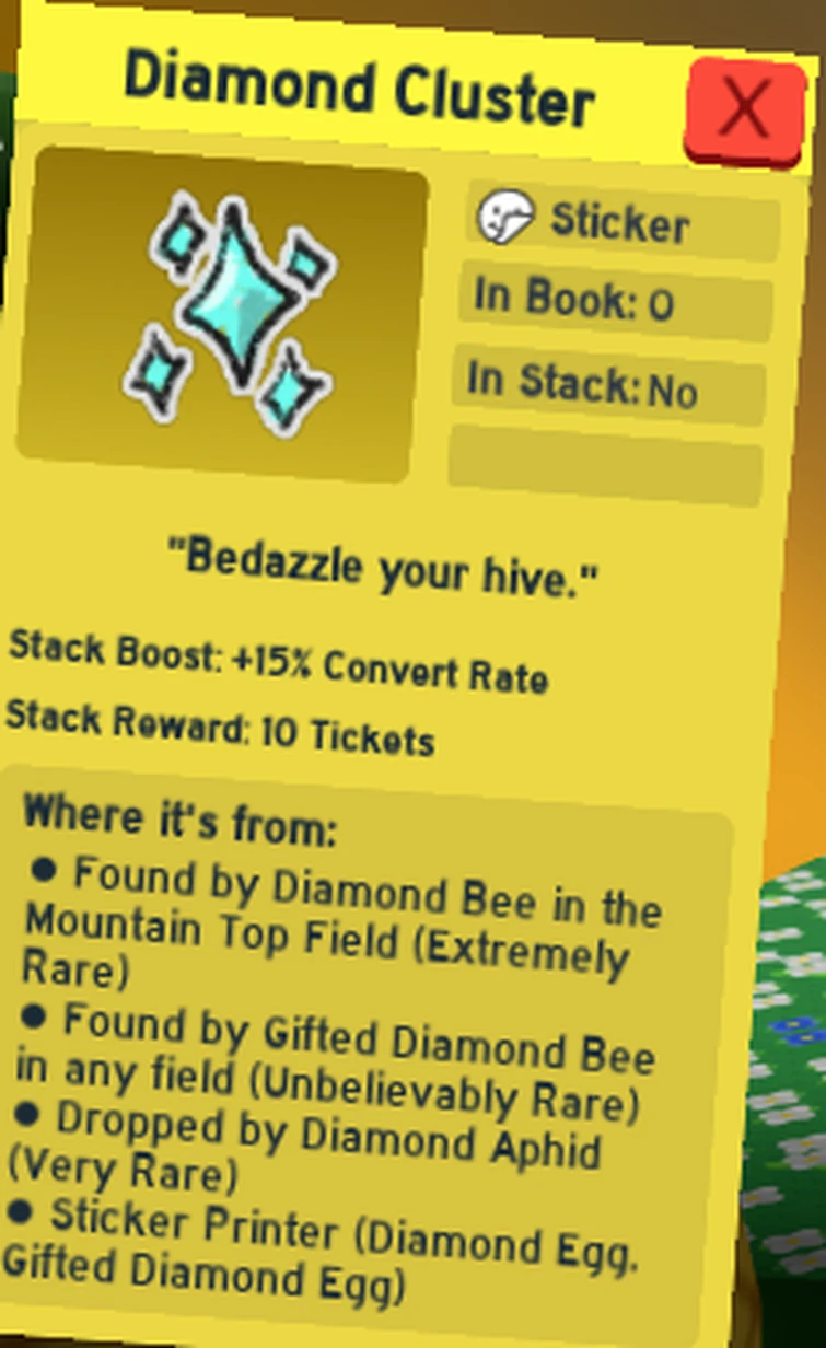 USING 50 GIFTED DIAMOND bees Roblox Bee swarm simulator