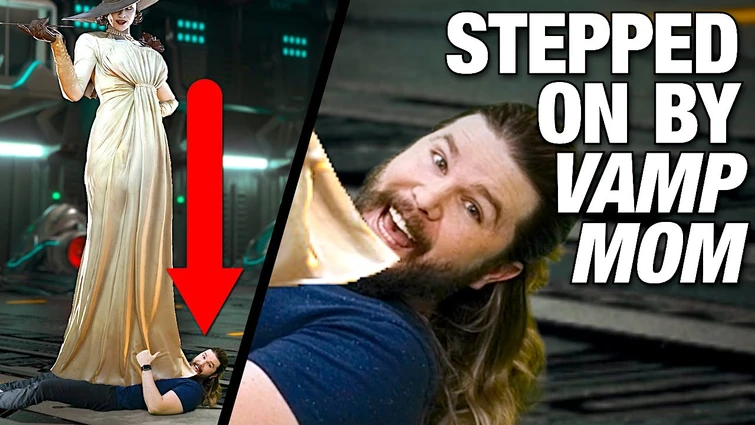 What if Resident Evil’s Tall Lady Stepped on You?