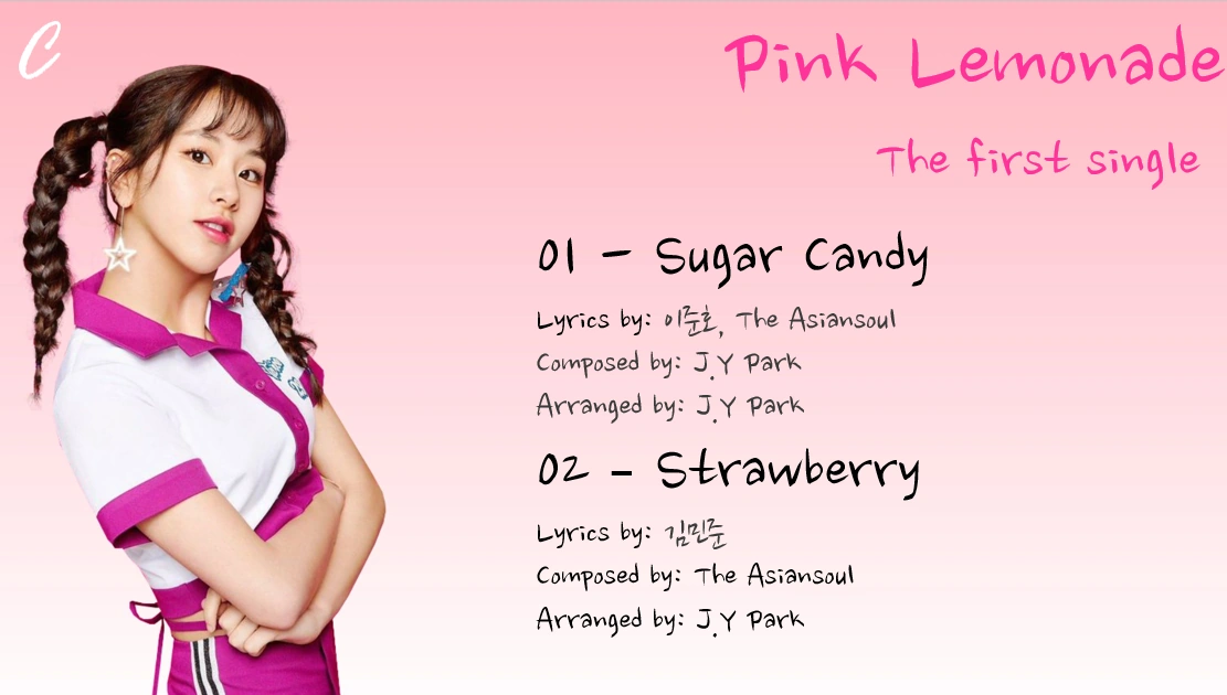Chaeyoung Pink Lemonade; Tracklist Fandom