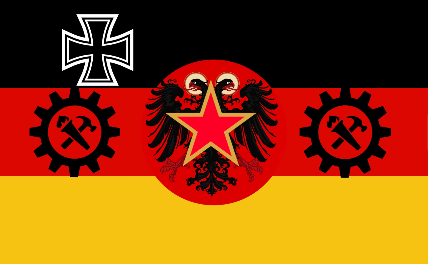 I Made a New German Flag Today! Fandom
