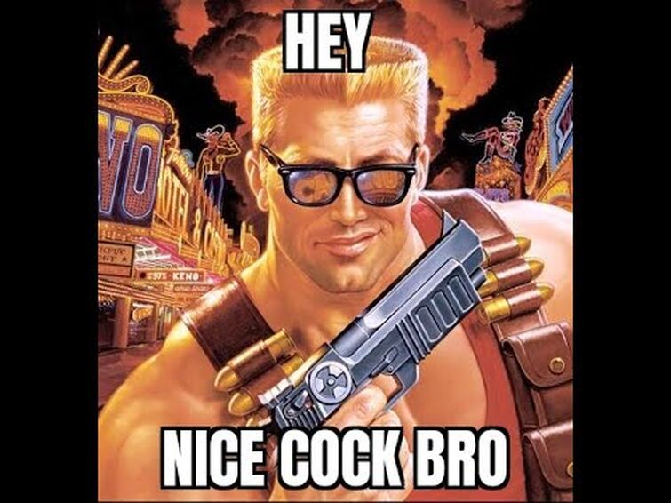 DUKE NUKEM RATES YOUR COCK