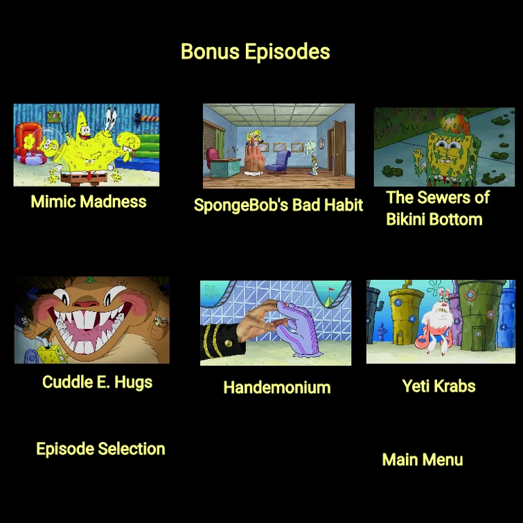 The Tidal Zone DVD menu Part 1 Fandom