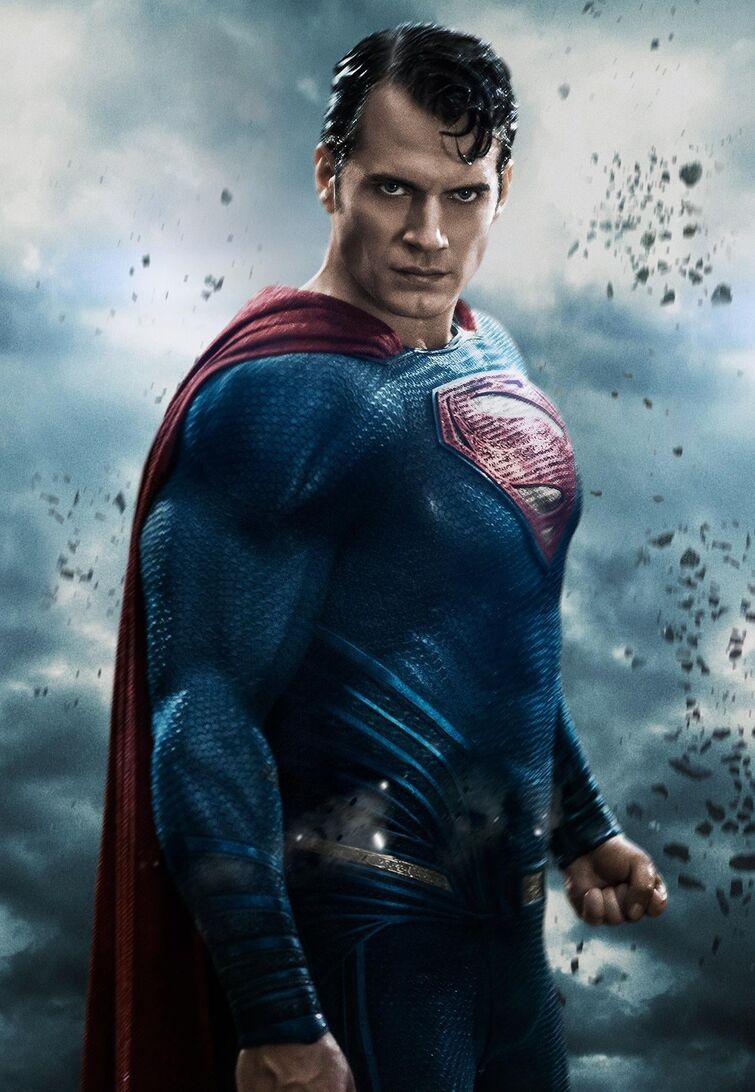 Unused 'Superman: Flyby' Superman Costume and Henry Cavill and