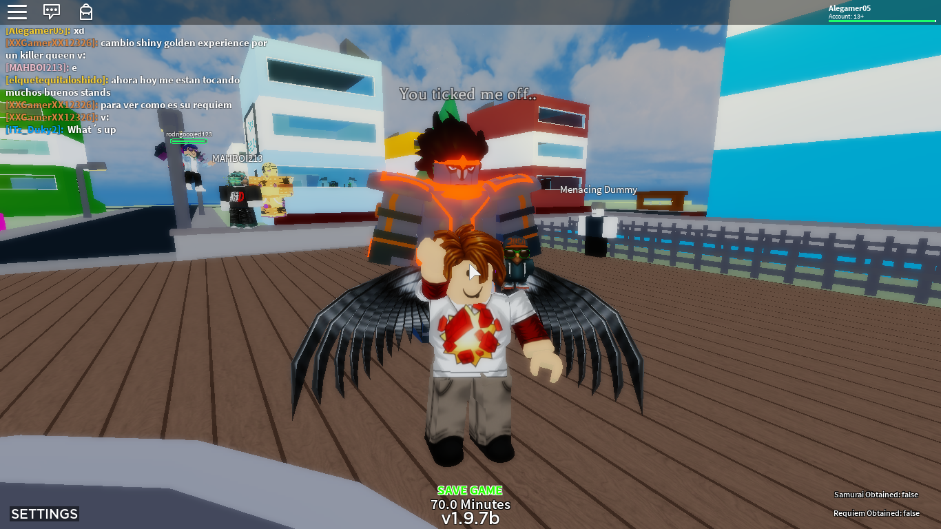 Bruh Fandom - king crimson roblox profile