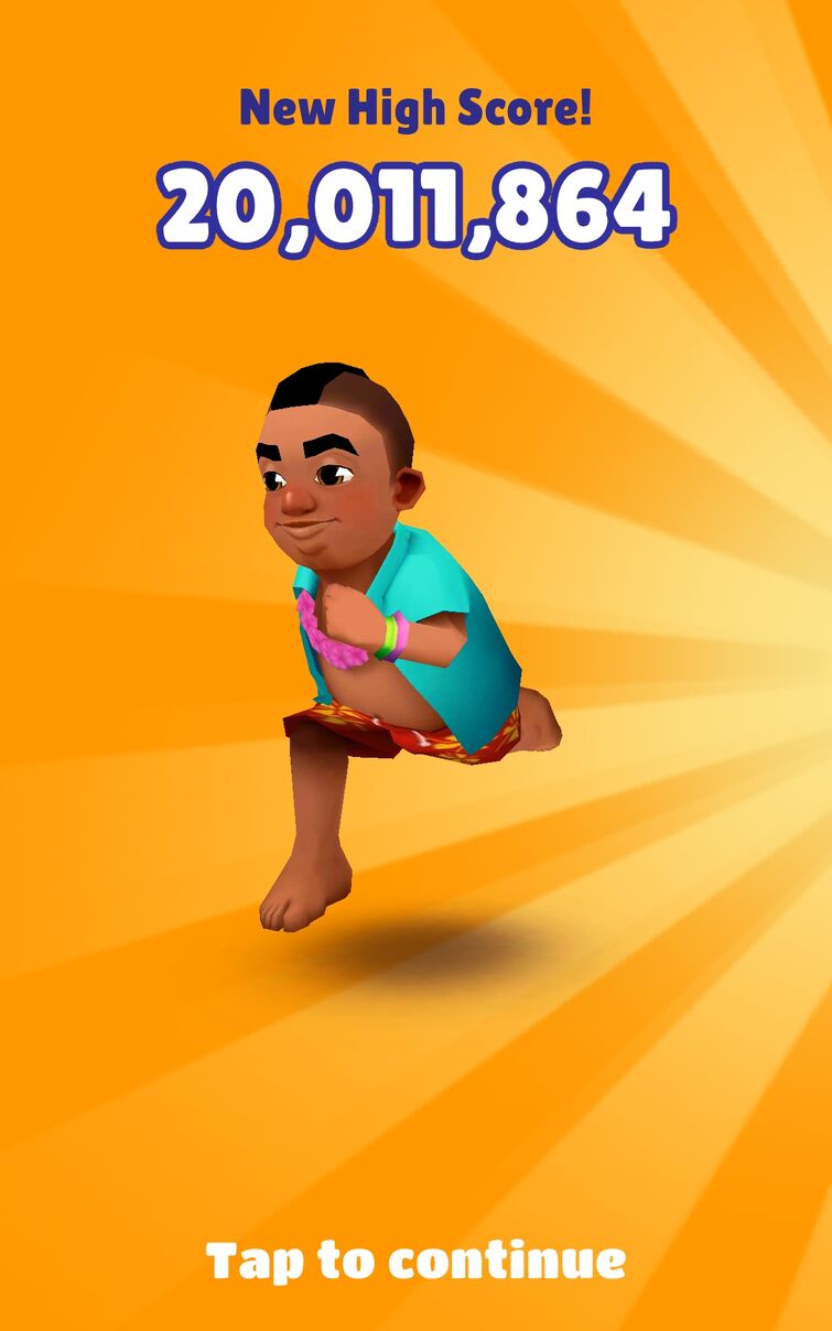 Haven't played subway surfers in 5 years came back to it 5 days