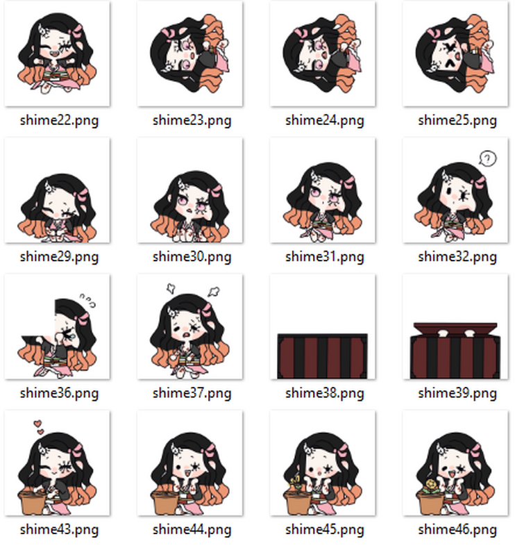 Nezuko Demon form shimeji desktop pet Fandom