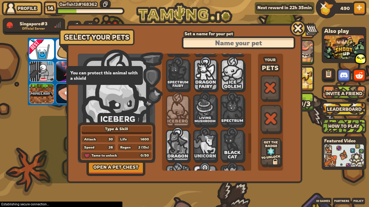 Taming.io - Finally A NEW UPDATE Here With NEW Pets in taming io 