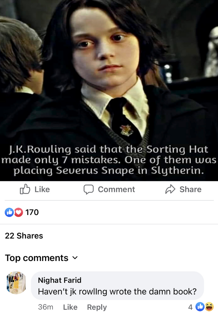 1st Post/Pottermore Sorting Hat quiz results : r/harrypotter