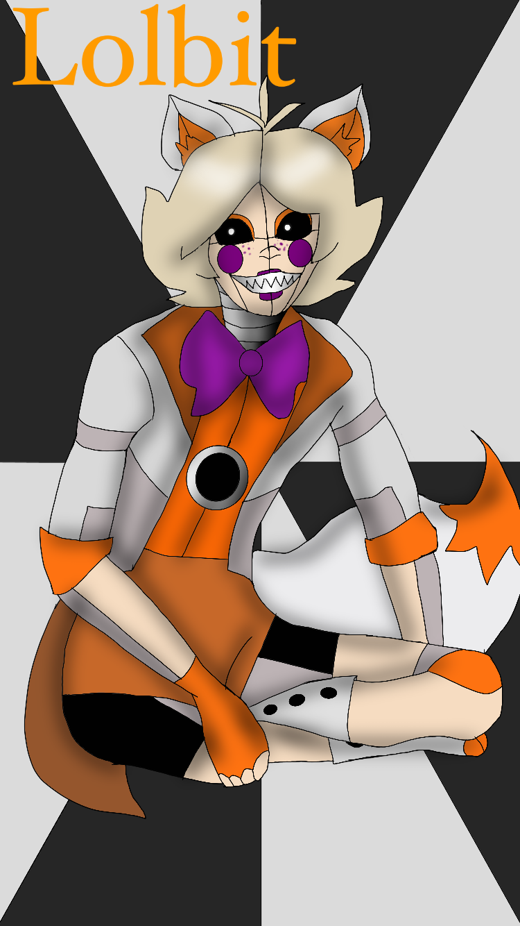 Drew ClickTeam's adorable lil' Lolbit! 🤗 : r/fivenightsatfreddys