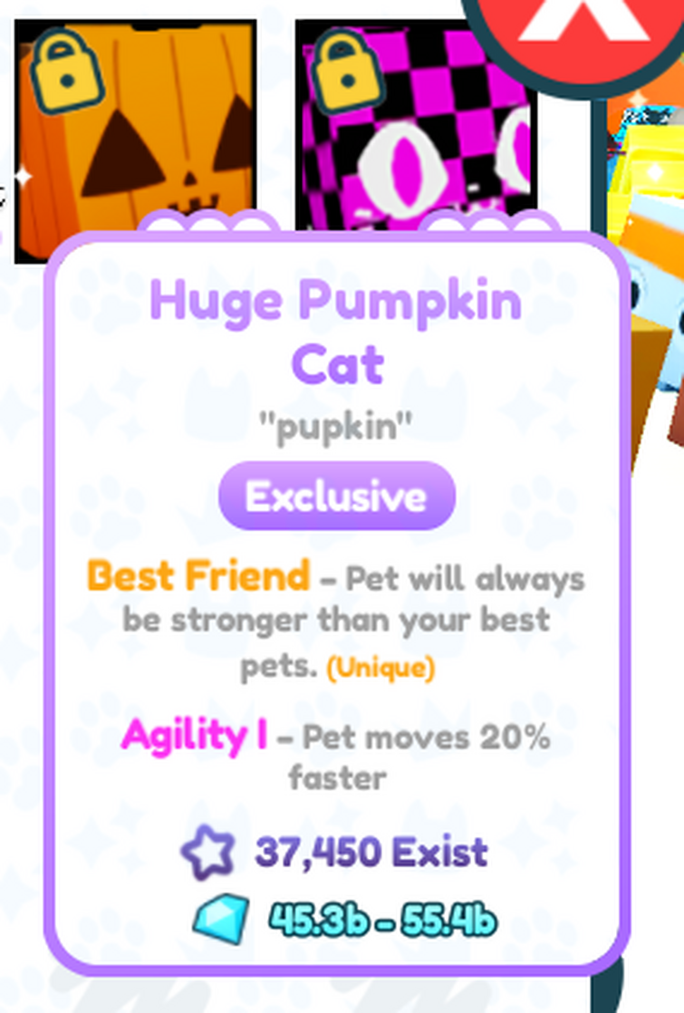 ALL NEW SECRET *HUGE PUMPKIN CAT* Codes in PET SIMULATOR X?! 4 NEW CODES  ROBLOX Pet Simulator X 