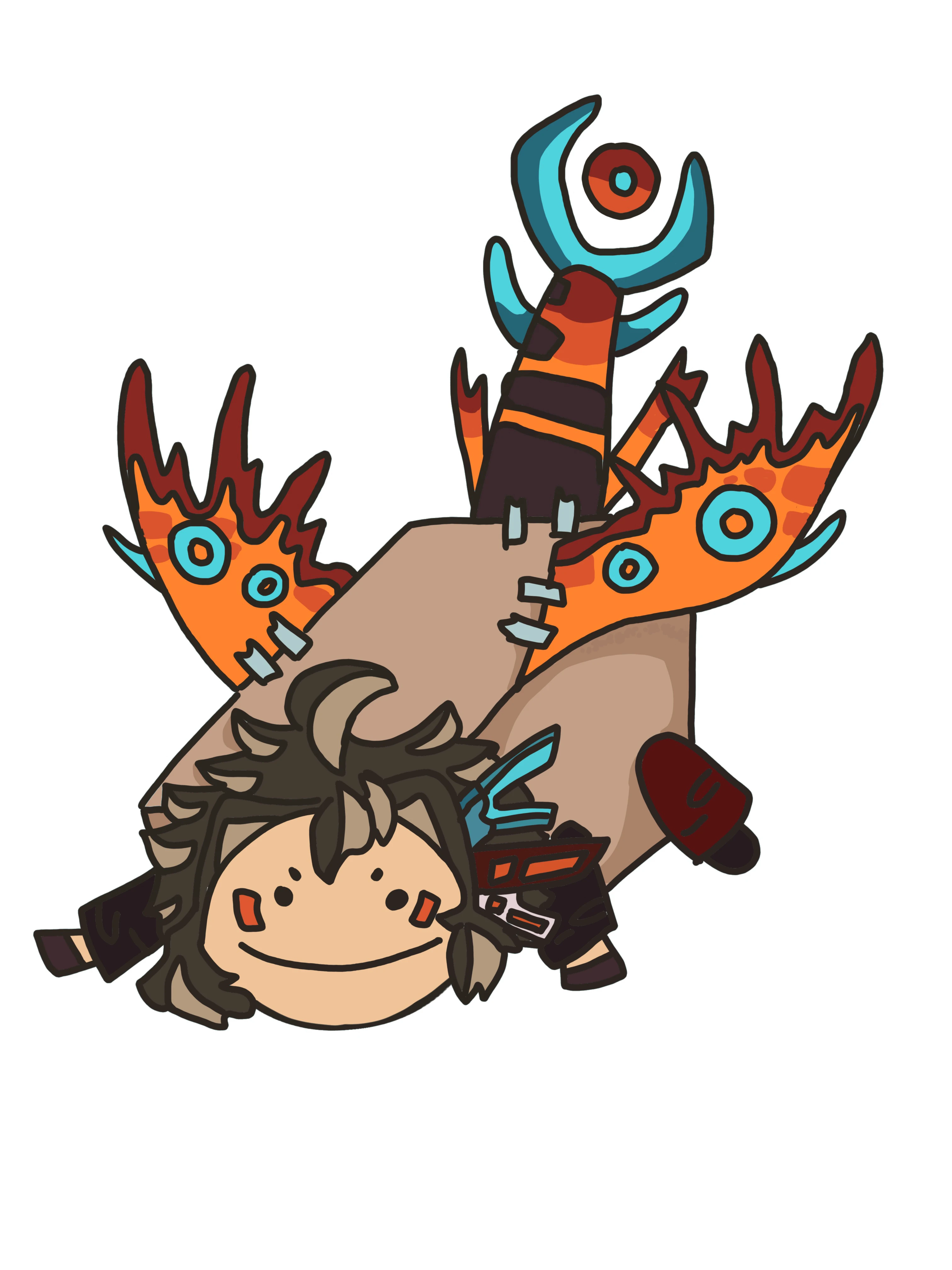 The Amazon box creature... but human ker Fandom