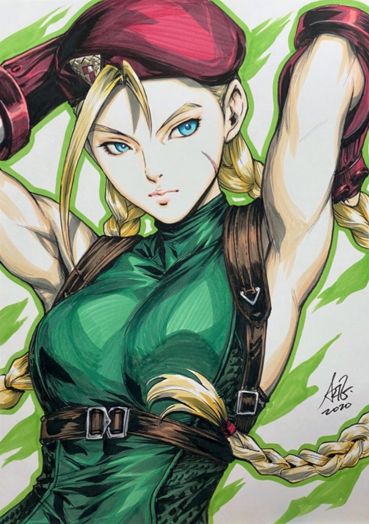 Cammy White Here is my little tribute fanart of the badass girl