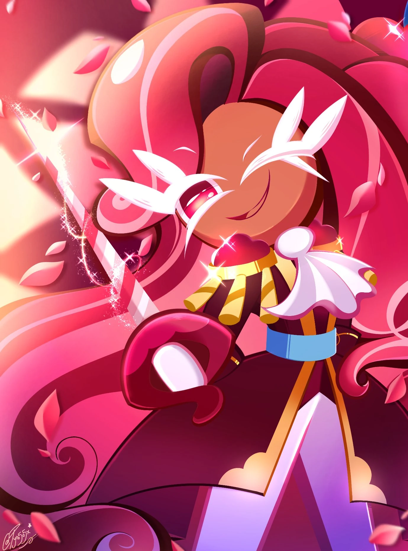 Raspberry Cookie fanart by Twitter user "Pyro5o5x". Fandom