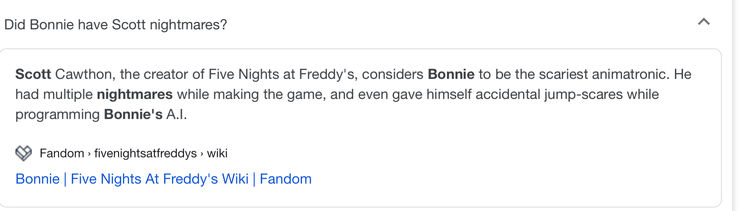 FNAF: Did Bonnie give Scott Cawthon nightmares? Explained