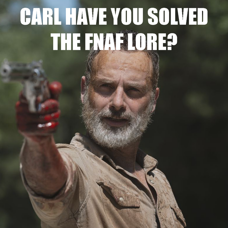 rick grimes carl joke meme