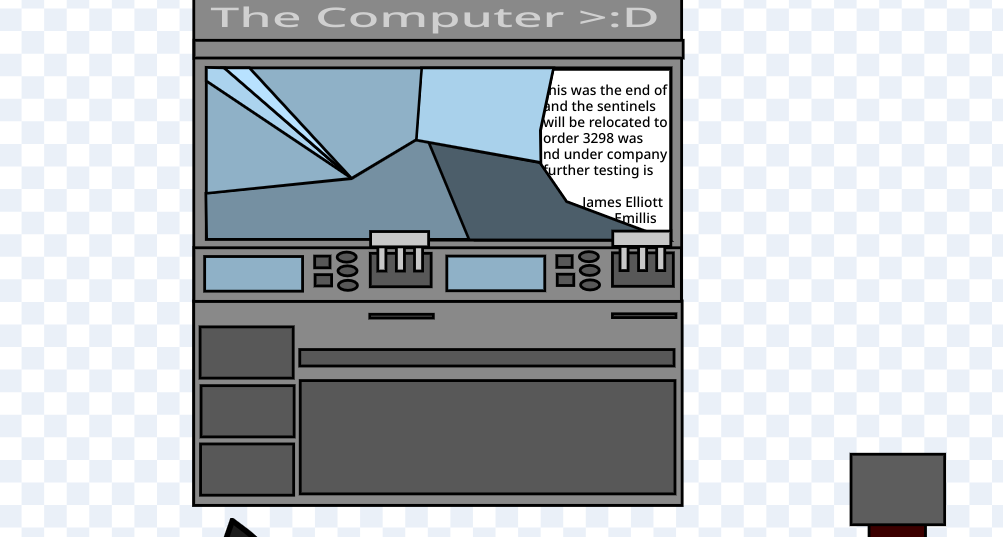 this big @$$ computer is my most favorite thing iv'e made and i don't ...