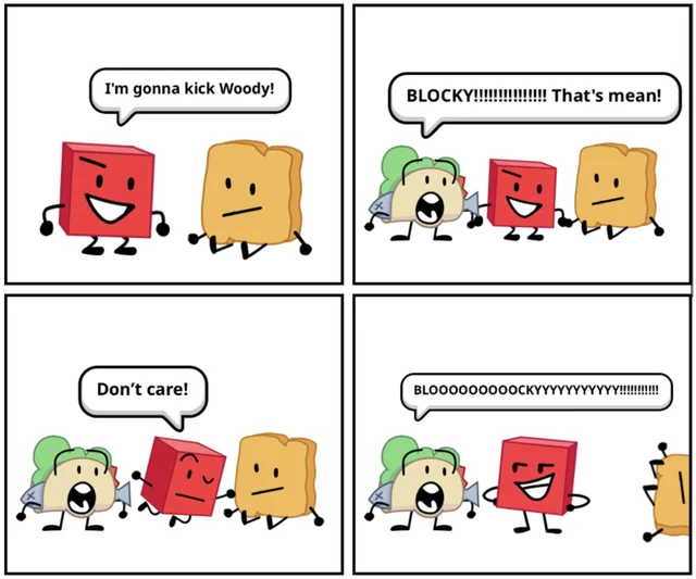Why does everyone think that Blocky and Taco are friends? | Fandom