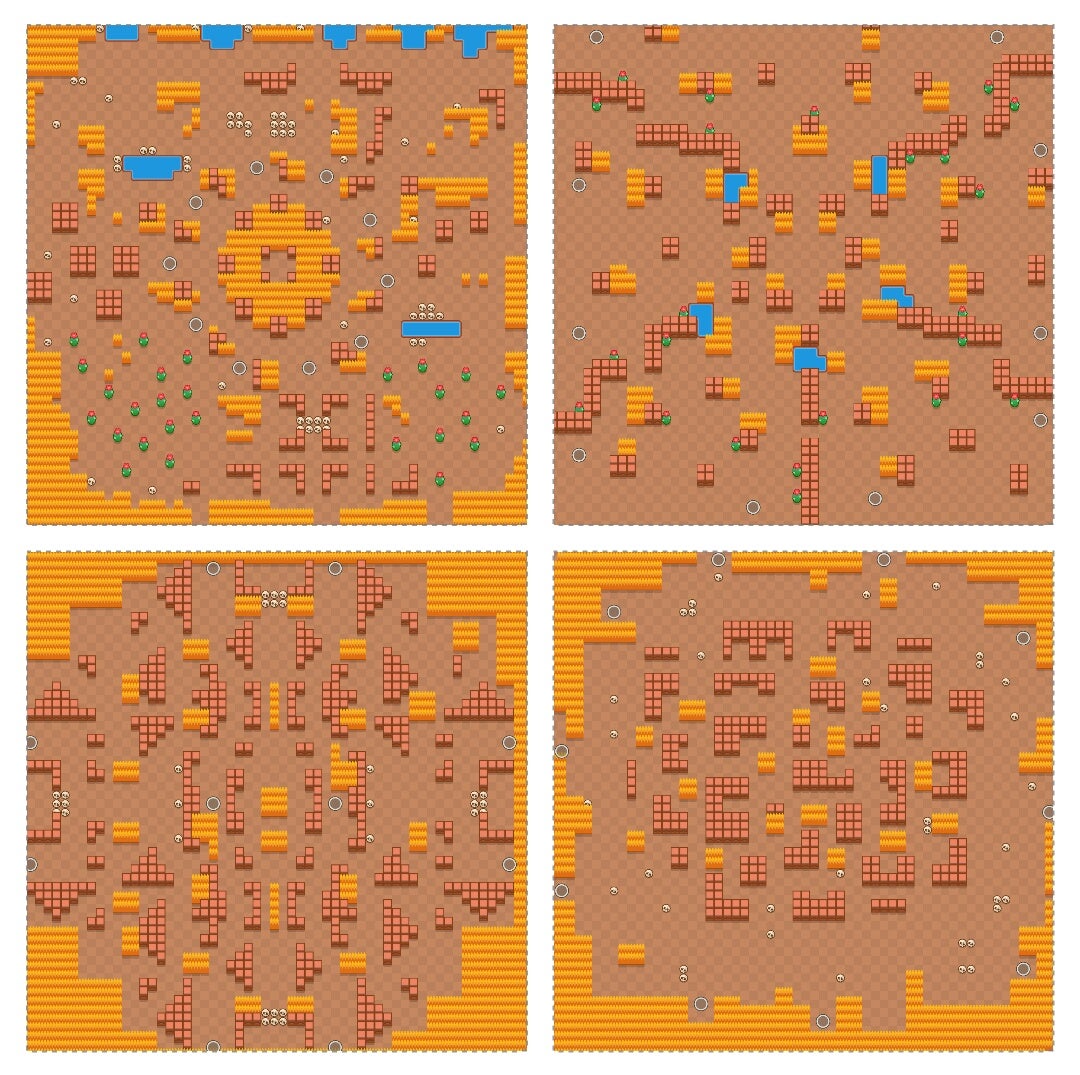 Petition To Bring Back These Old Showdown Maps Like If You Agree Fandom - solo showdown brawl stars map maker maps