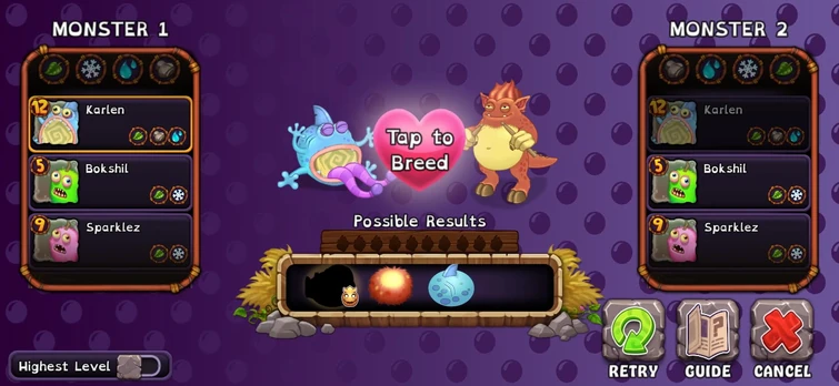 New breeding tutorial UI for the update | Fandom