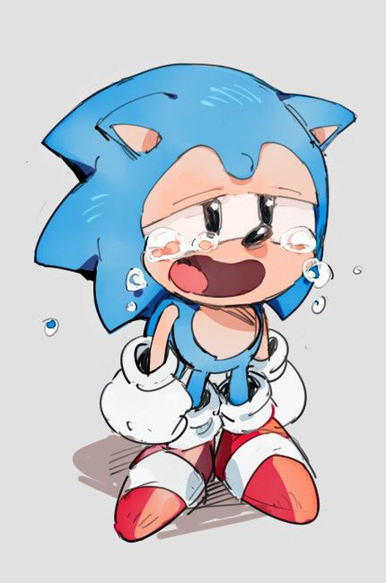 Your hate for Classic Sonic makes him sad! 😰