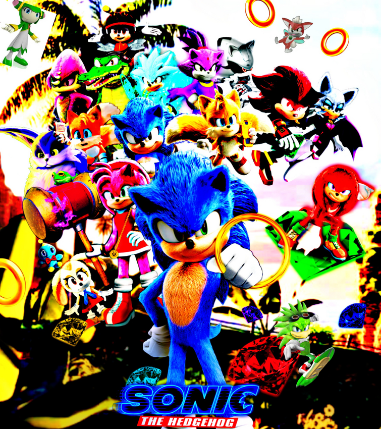 Sonic Movie 3 Posters I Made in Picsart #1