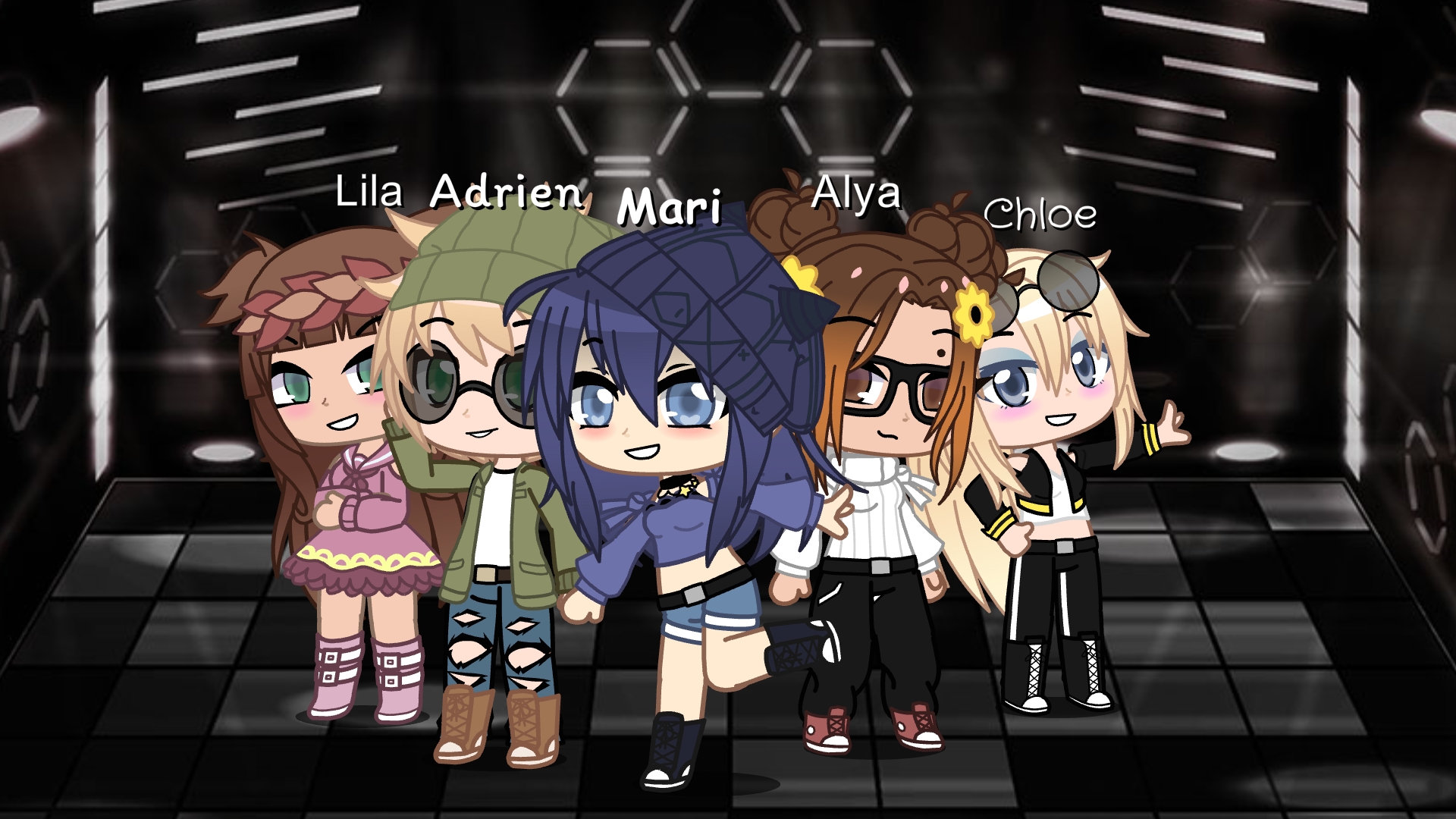 I made few miraculous ladybug characters in gacha : r/GachaClub