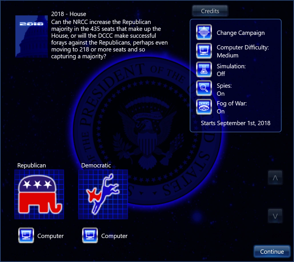 2018 - House Campaign (Congress Infinity - Classic) | 270sims Wiki | Fandom