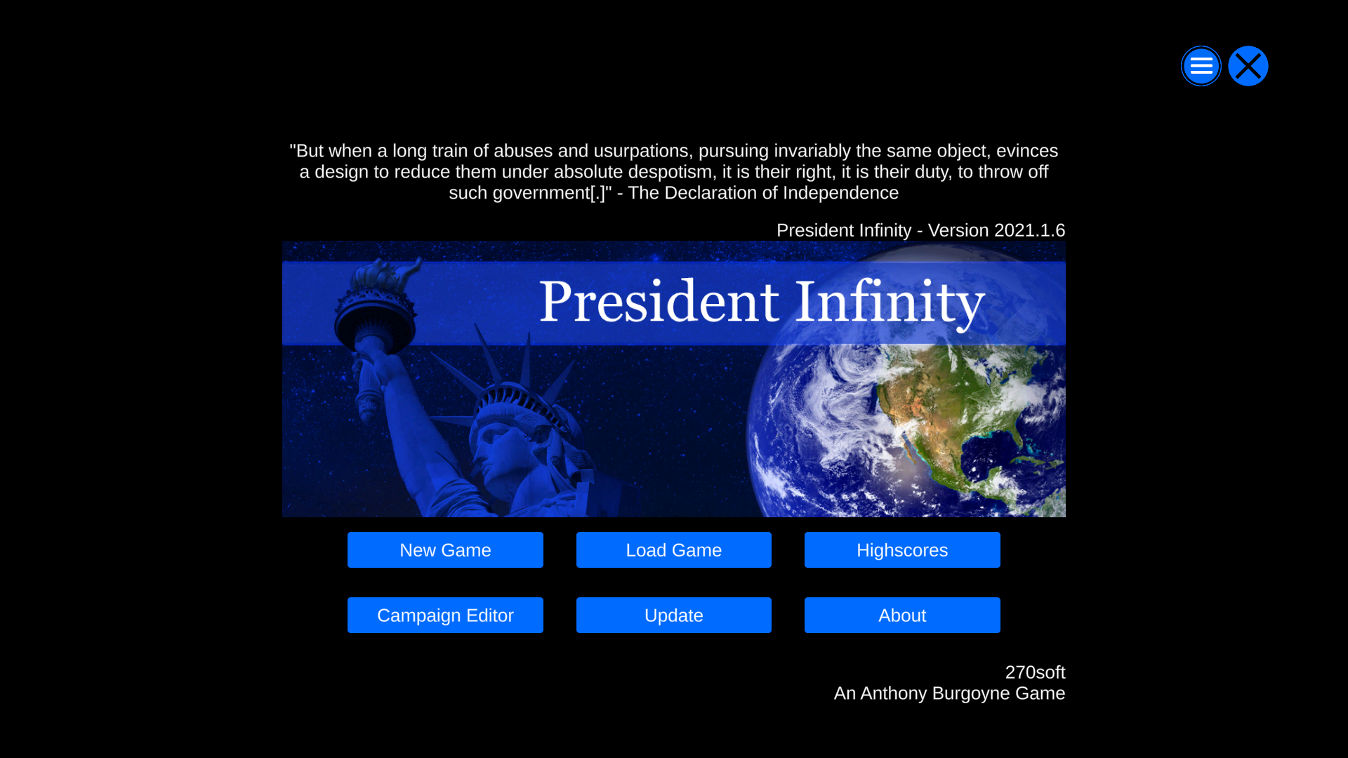 President Infinity | The 270soft Wiki | Fandom