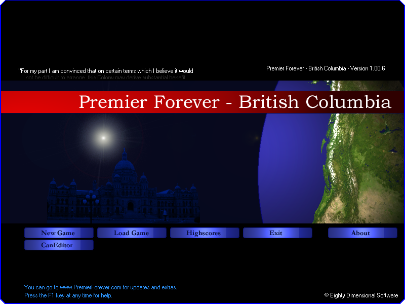 Premier Forever British Colombia The 270soft Wiki Fandom 