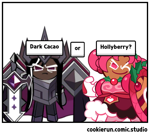 Is hollyberry better than dark cacao now?? | Fandom