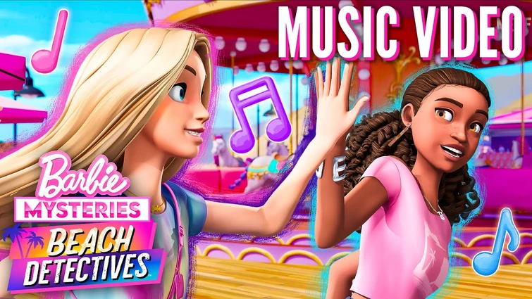 "02100" Ft. Bianca Holiday (Music Video) I Barbie Mysteries: Beach Detectives 🏖️ I Netflix Family