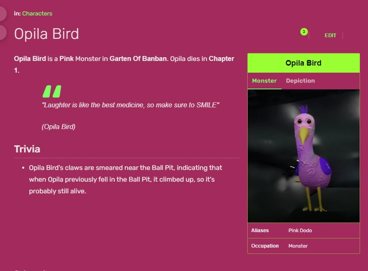 Pink dodo...... Fandom