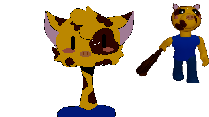 giraffy roblox piggy wikia wiki fandom in 2020 cute kawaii drawings piggy kawaii drawings