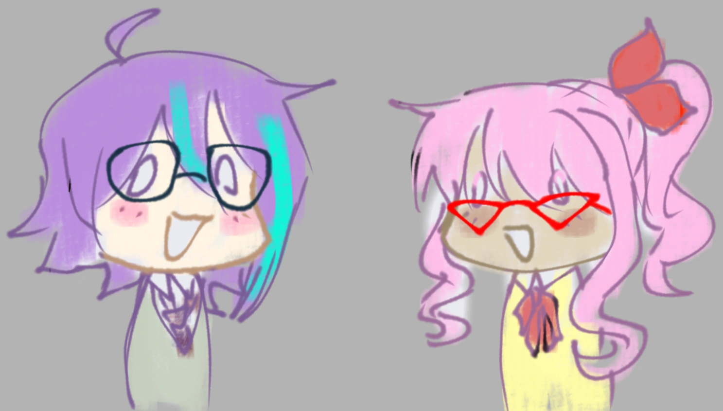 rui and mizuki wear glasses | Fandom